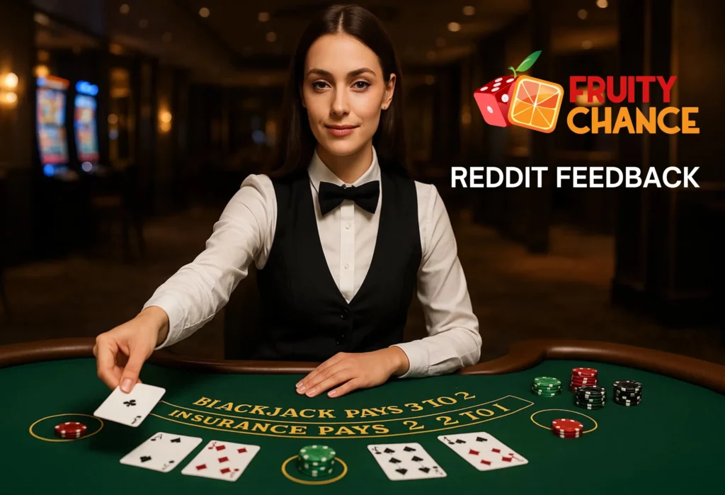 Reddit feedback about Fruity Chance.